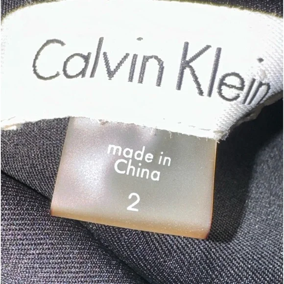 Women’s Calvin Klein Dress size 2 little black dress - Picture 6 of 8